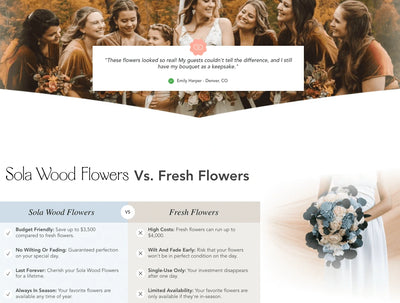 Sola Wood Flowers